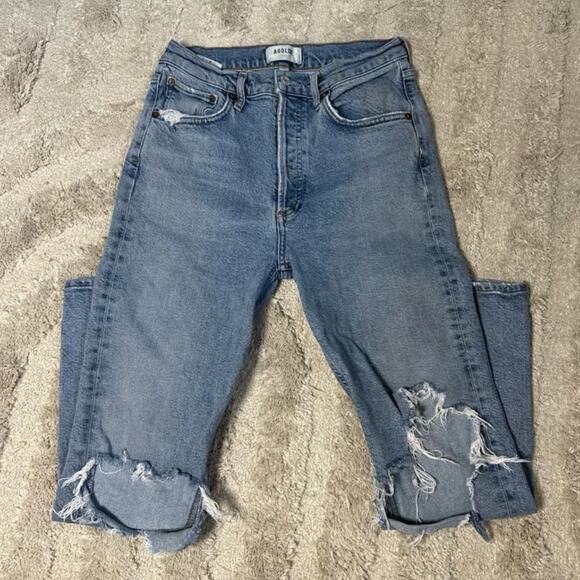 AGOLDE High Rise Riley Jean - Picture 8 of 8